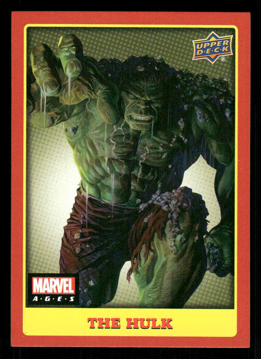 The Hulk 2020 Upper Deck Marvel Ages Base Front of Card