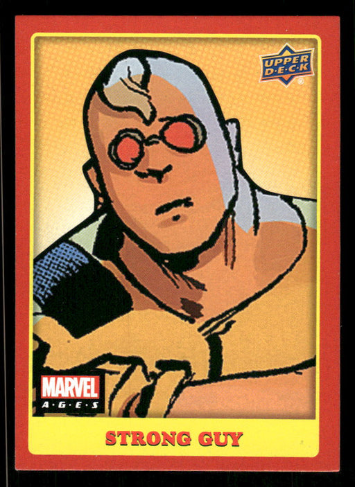 Strong Guy 2020 Upper Deck Marvel Ages Base Front of Card