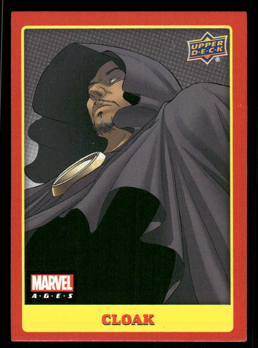Cloak 2020 Upper Deck Marvel Ages Base Front of Card
