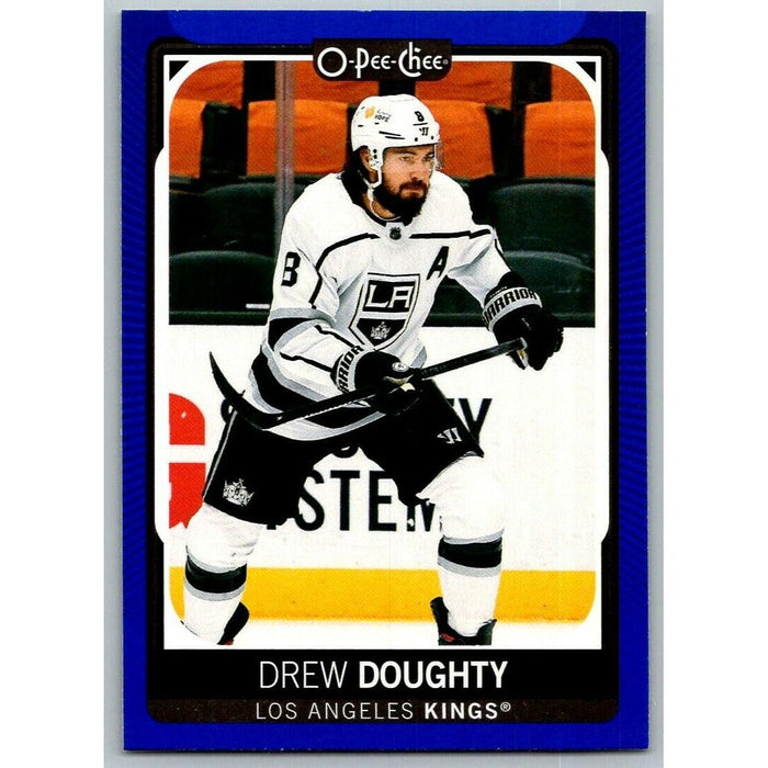 2021-22 O-Pee-Chee Blue Border (UD OPC) Drew Doughty Los Angeles Kings #237 - Collectible Craze America