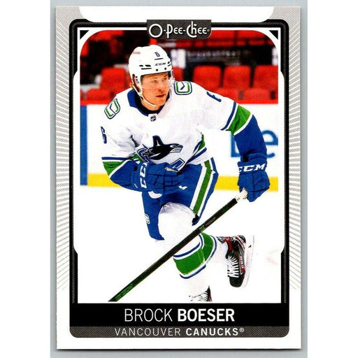 2021-22 O-Pee-Chee (Upper Deck OPC) Brock Boeser Vancouver Canucks #35 - Collectible Craze America