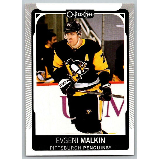 2021-22 O-Pee-Chee (Upper Deck OPC) Evgeni Malkin Pittsburgh Penguins #8 - Collectible Craze America