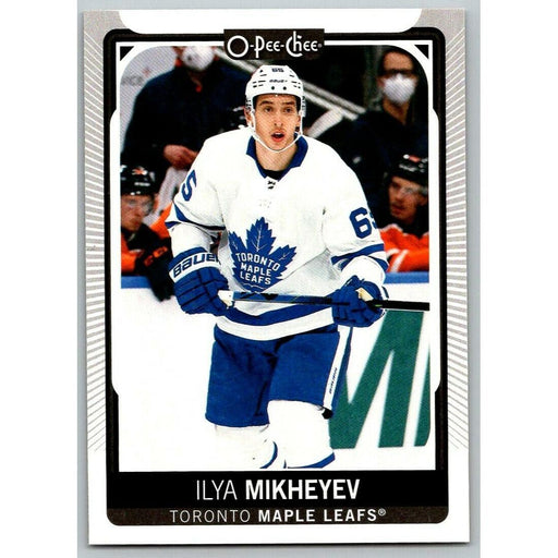 2021-22 O-Pee-Chee (Upper Deck OPC) Ilya Mikheyev Toronto Maple Leafs #66 - Collectible Craze America