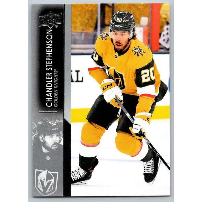 2021-22 UD Hockey Series 1 Chandler Stephenson Vegas Golden Knights #185 - Collectible Craze America