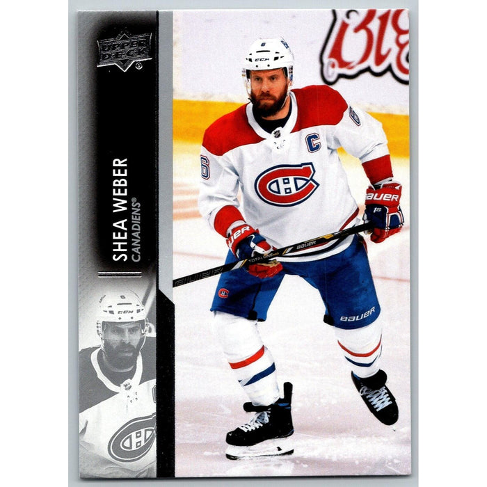 2021-22 UD Hockey Series 1 Shea Weber Montreal Canadiens #100 - Collectible Craze America