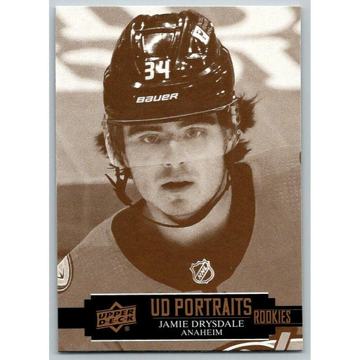 2021-22 Upper Deck Hockey Series 1 UD Portraits #P-37 Jamie Drysdale A -  Collectible Craze America