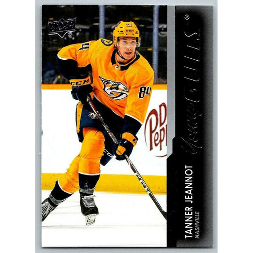 2021-22 Upper Deck Hockey Series 1 Young Guns #222 Tanner Jeannot RC Nashville - Collectible Craze America