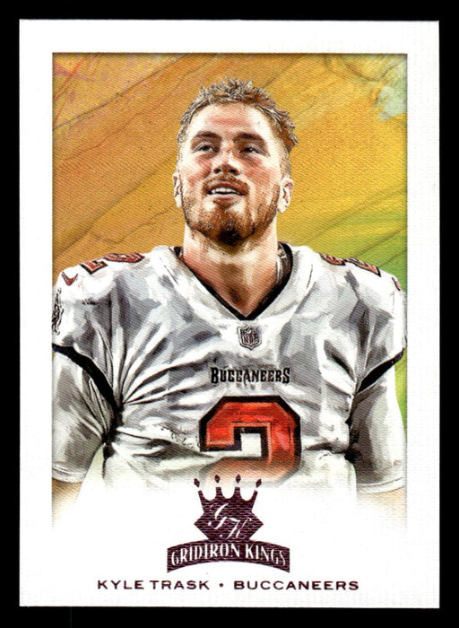 Kyle Trask 2021 Panini Chronicles Football Gridiron Kings Pink Front of Card