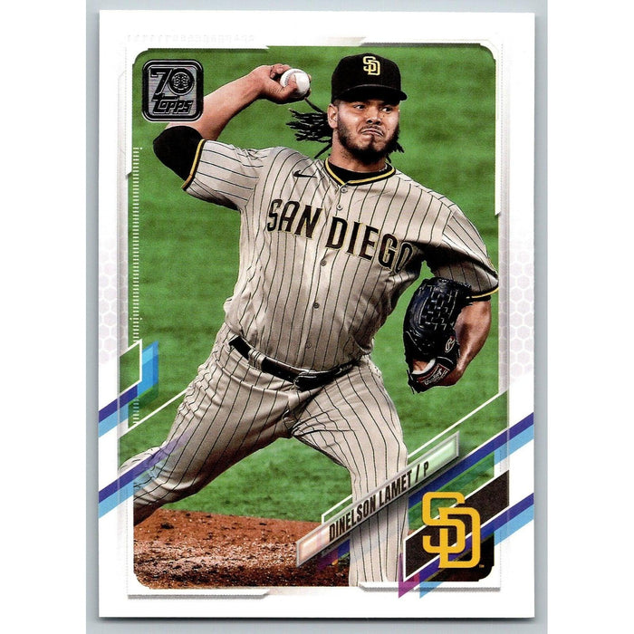 2021 Topps Baseball Complete Set Dinelson Lamet San Diego Padres #418 - Collectible Craze America