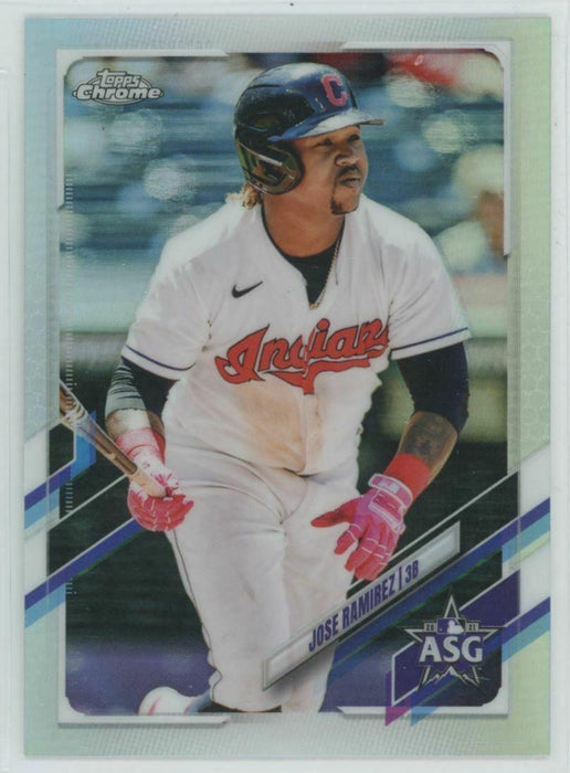 2021 Topps Chrome Update #ASG-18 Jose Ramirez Cleveland Indians All-Star Game - Collectible Craze America