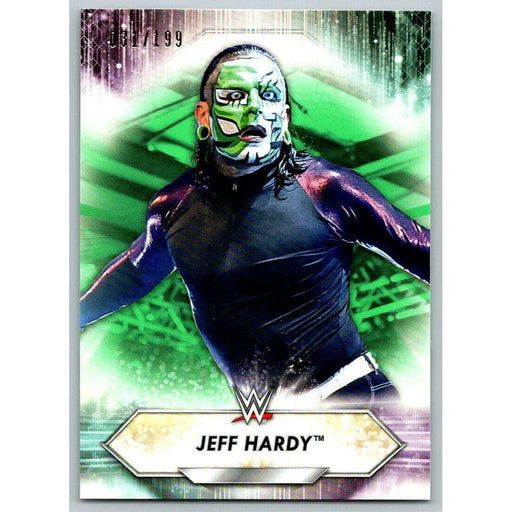 2021 Topps WWE Wrestling #111 Jeff Hardy 31/199 Light Green - Collectible Craze America