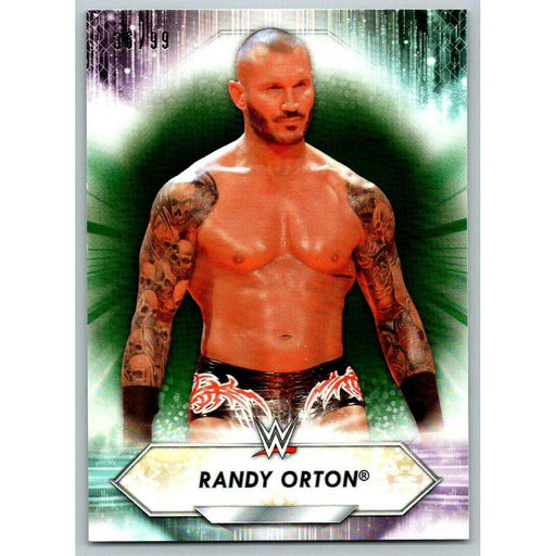 2021 Topps WWE Wrestling #125 Randy Orton 36/99 Dark Green - Collectible Craze America