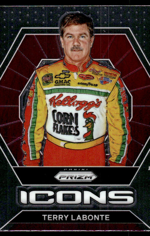 Terry Labonte 2022 Panini Prizm Racing Icons Front of Card