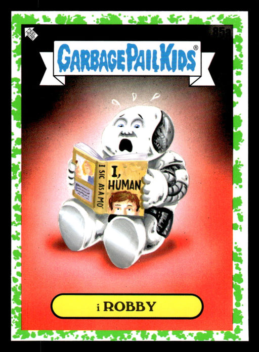 I ROBBY 2022 Topps Garbage Pail Kids Bookworms Booger Green Front of Card