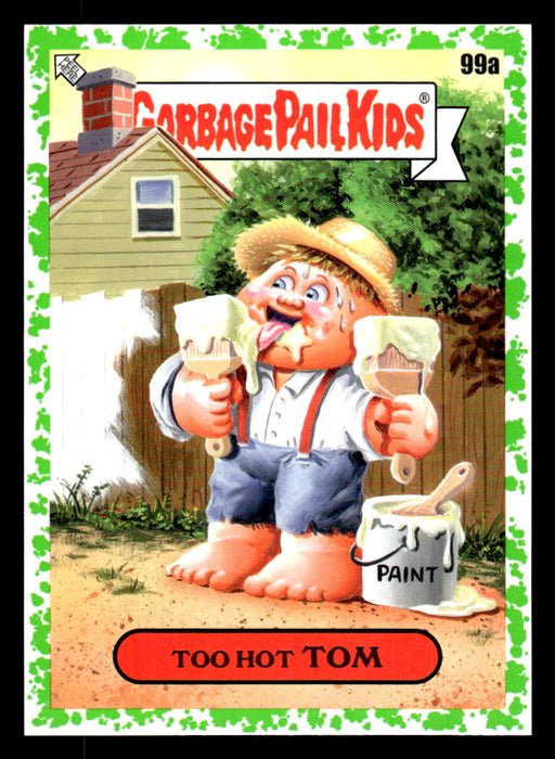 Too Hot TOM 2022 Topps Garbage Pail Kids Bookworms Booger Green Front of Card