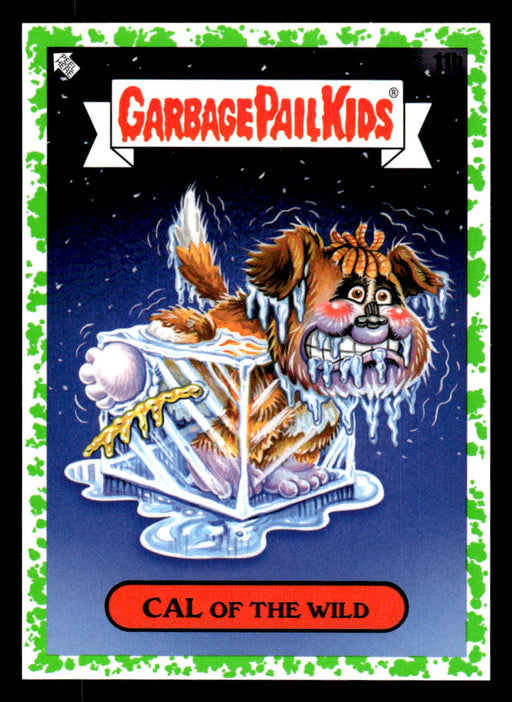 CAL of the Wild 2022 Topps Garbage Pail Kids Bookworms Booger Green Front of Card