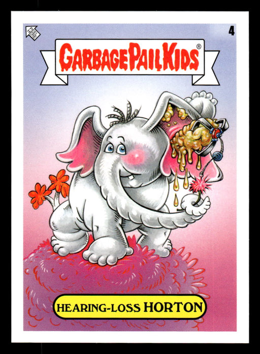 Hearing-Loss HORTON 2022 Topps Garbage Pail Kids Bookworms Gross Adaptations Front of Card