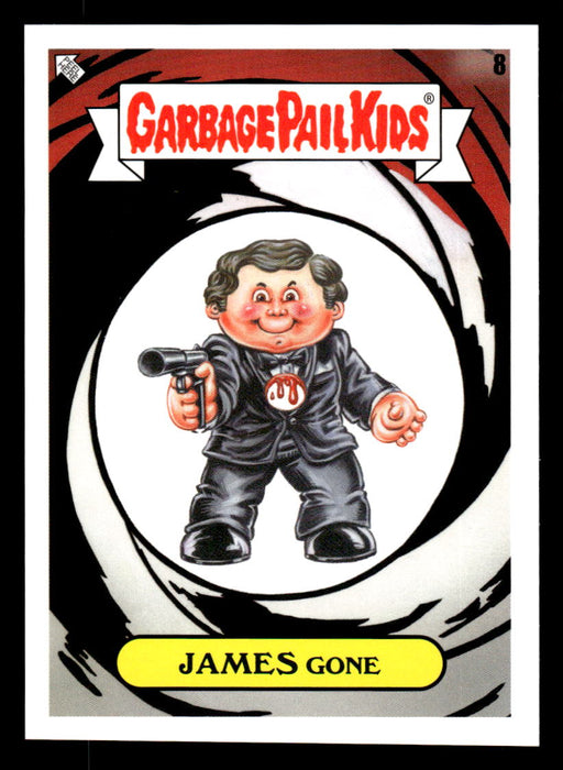 JAMES Gone 2022 Topps Garbage Pail Kids Bookworms Gross Adaptations Front of Card