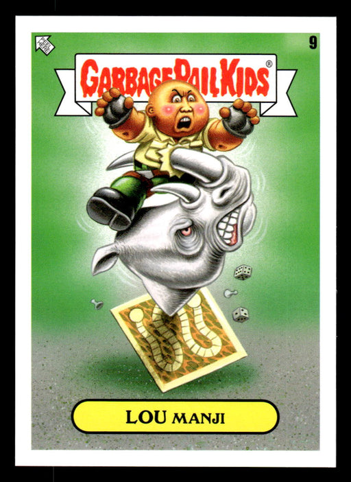 LOU Manji 2022 Topps Garbage Pail Kids Bookworms Gross Adaptations Front of Card
