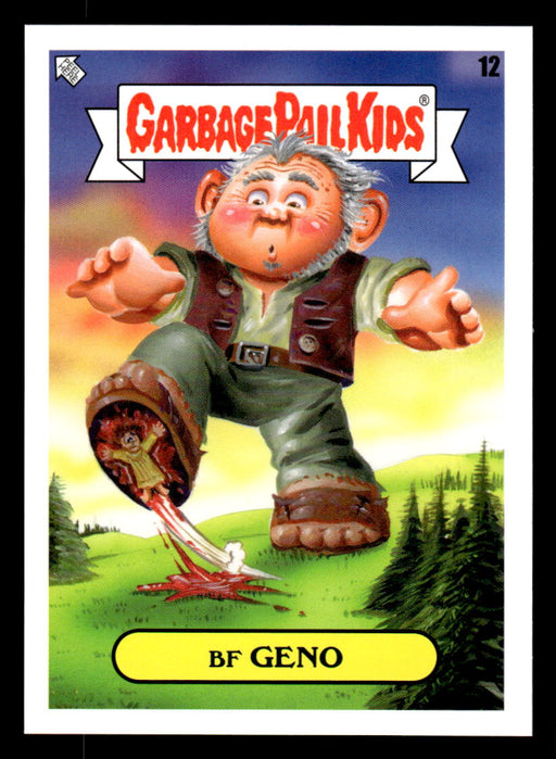 BF GENO 2022 Topps Garbage Pail Kids Bookworms Gross Adaptations Front of Card