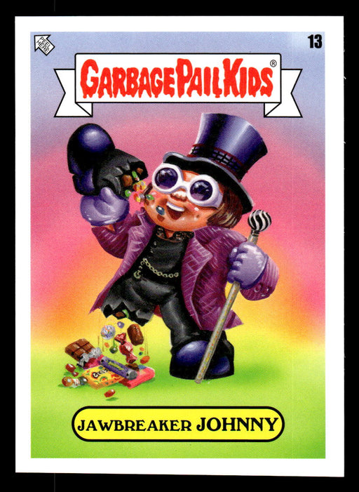 Jawbreaker JOHNNY 2022 Topps Garbage Pail Kids Bookworms Gross Adaptations Front of Card