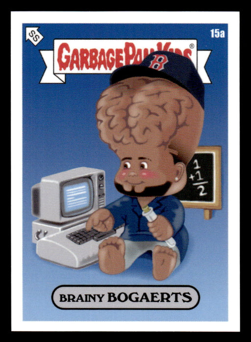 Brainy BOGAERTS 2022 Topps MLB x GPK Series 1 Keith Shore Base Front of Card