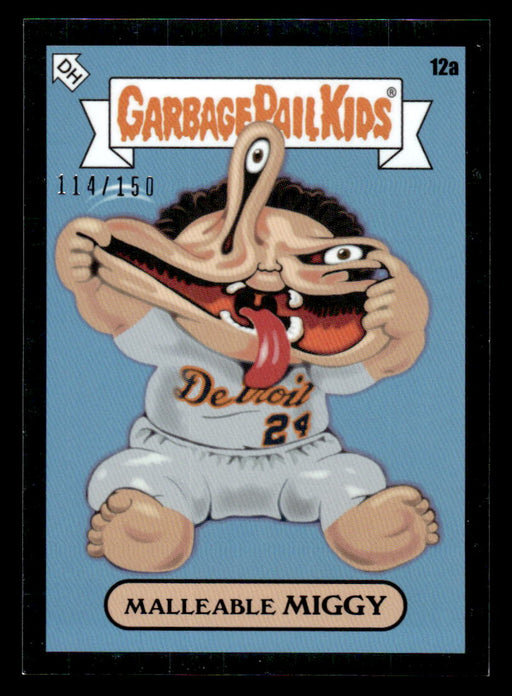 Malleable MIGGY 2022 Topps MLB x GPK Series 1 Keith Shore Silver Front of Card