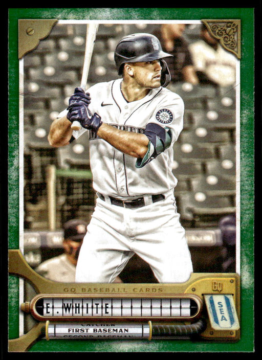 Evan White 2022 Topps Gypsy Queen # 229 Green Seattle Mariners -  Collectible Craze America