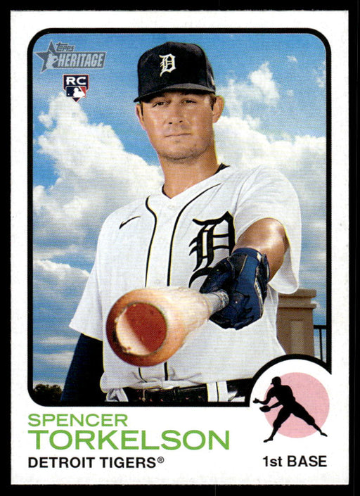 Spencer Torkelson 2022 Topps Heritage High # 531 (RC) Base Detroit Tigers