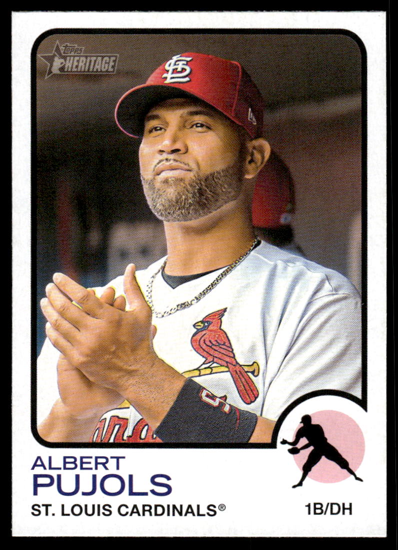 Albert Pujols 2022 Topps Heritage High # 592 Base St. Louis Cardinals —  Collectible Craze America