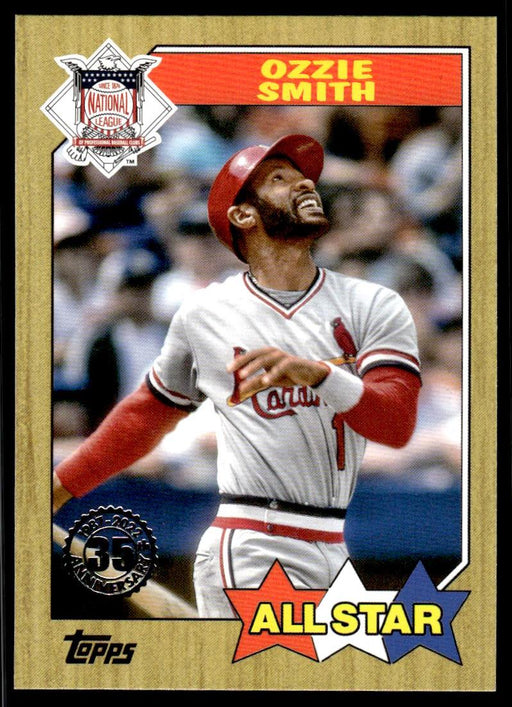 Ozzie Smith 2022 Topps Series 2 # 87AS-22 87 Topps All-Star St. Louis  Cardinals