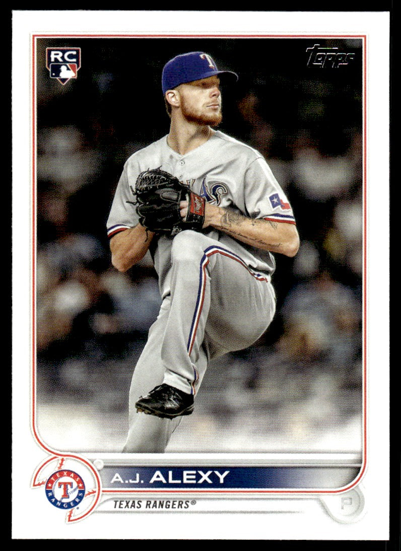 Texas Rangers / 2022 Topps Baseball Team Set (Series 1 and 2) with