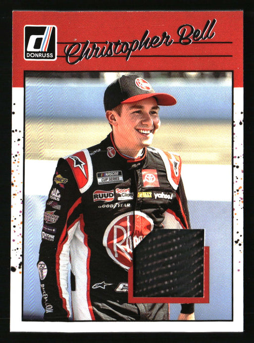 Christopher Bell 2023 Panini Donruss Racing Front of Card