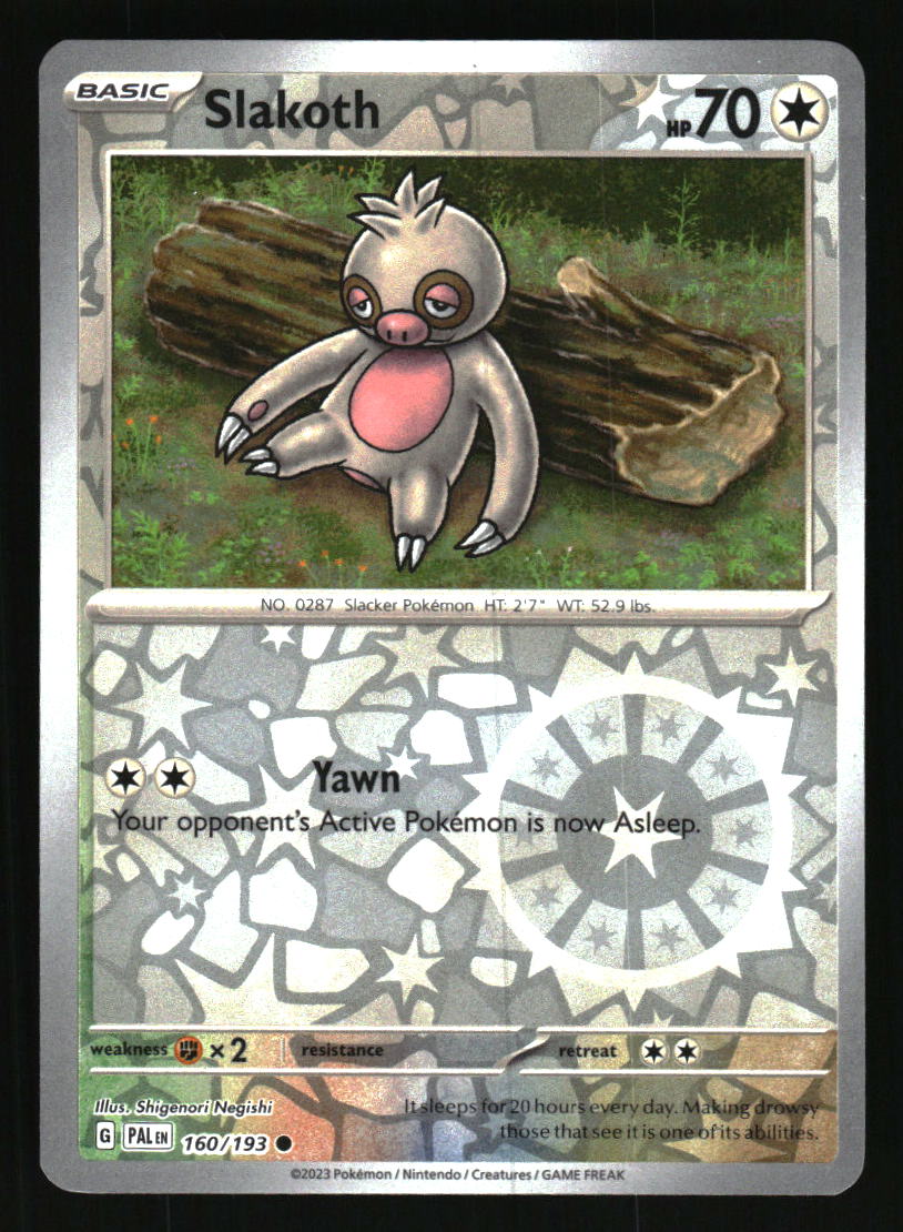 Slakoth Card