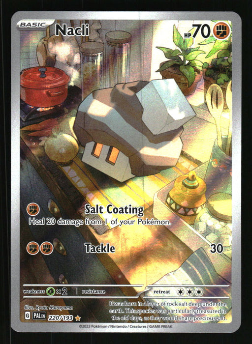 Nacli 2023 Pokemon Paldea Evolved Front of Card