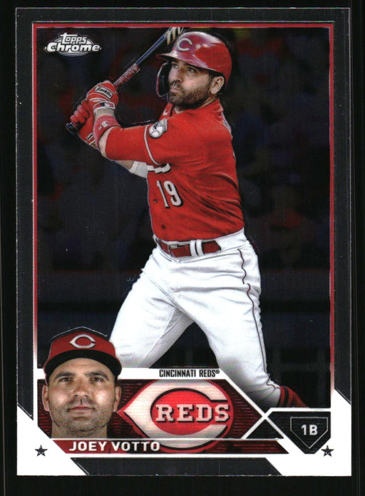 Joey Votto 2023 Topps Chrome Front of Card