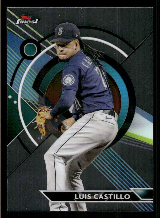 Luis Castillo 2023 Topps Finest Base Front of Card