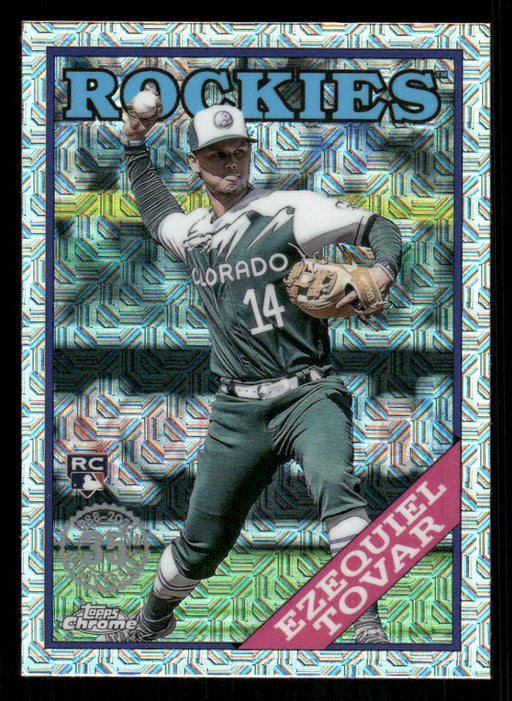 Ezequiel Tovar 2023 Topps Series 2 Front of Card