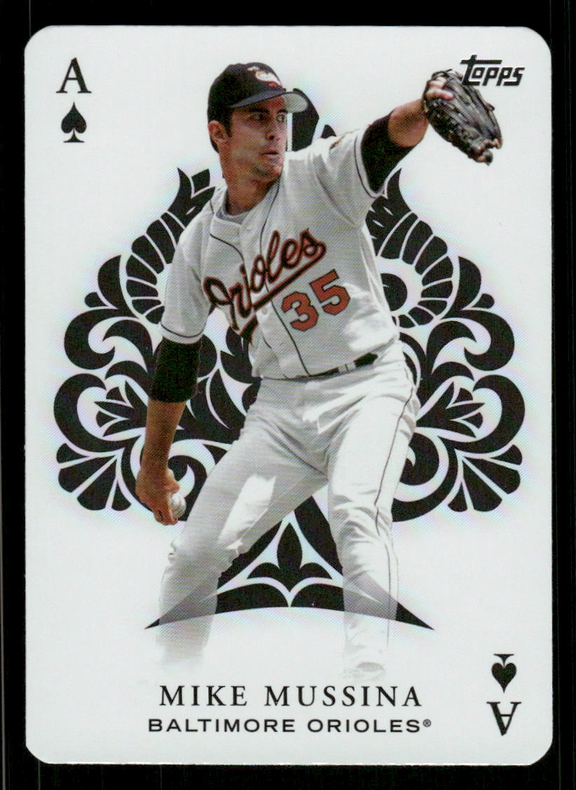 2023 Topps Series 2 # AA-28 Mike Mussina All Aces Baltimore Orioles