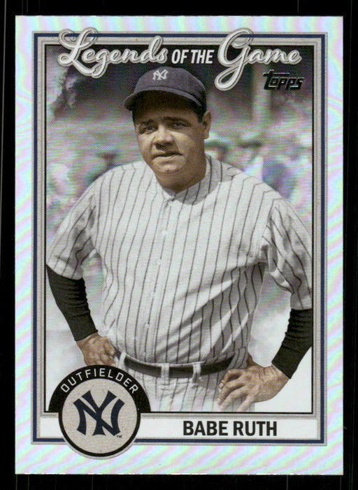 Babe Ruth 2023 Topps Series 2 Front of Card