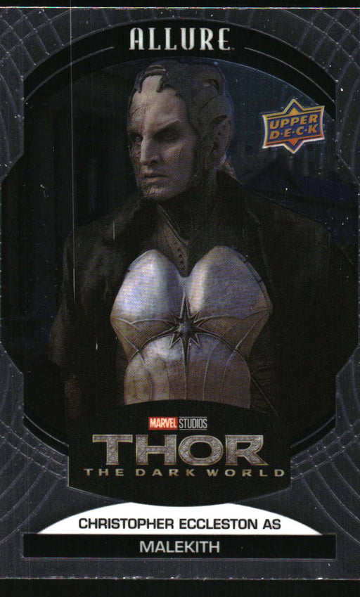 Christopher Eccleston as Malekith 2022 Upper Deck Marvel Allure Front of Card