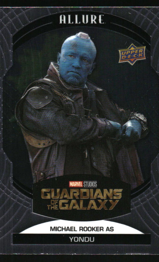 Michael Rooker as Yondu 2022 Upper Deck Marvel Allure Front of Card