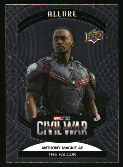 Anthony Mackie as Falcon 2022 Upper Deck Marvel Allure Front of Card