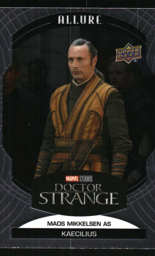 Mads Mikkelsen as Kaecilius 2022 Upper Deck Marvel Allure Front of Card