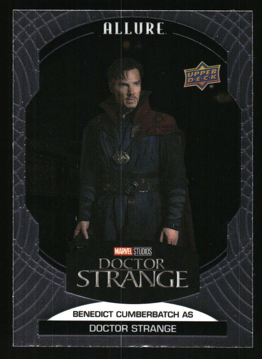 Benedict Cumberbatch as Doctor Strange 2022 Upper Deck Marvel Allure Front of Card