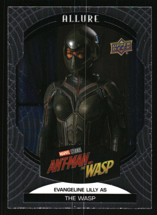 Evangeline Lilly as Wasp 2022 Upper Deck Marvel Allure Front of Card