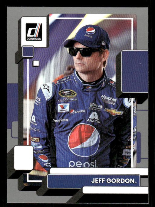 Jeff Gordon 2023 Panini Donruss Racing Silver Drivers Base Front of Card