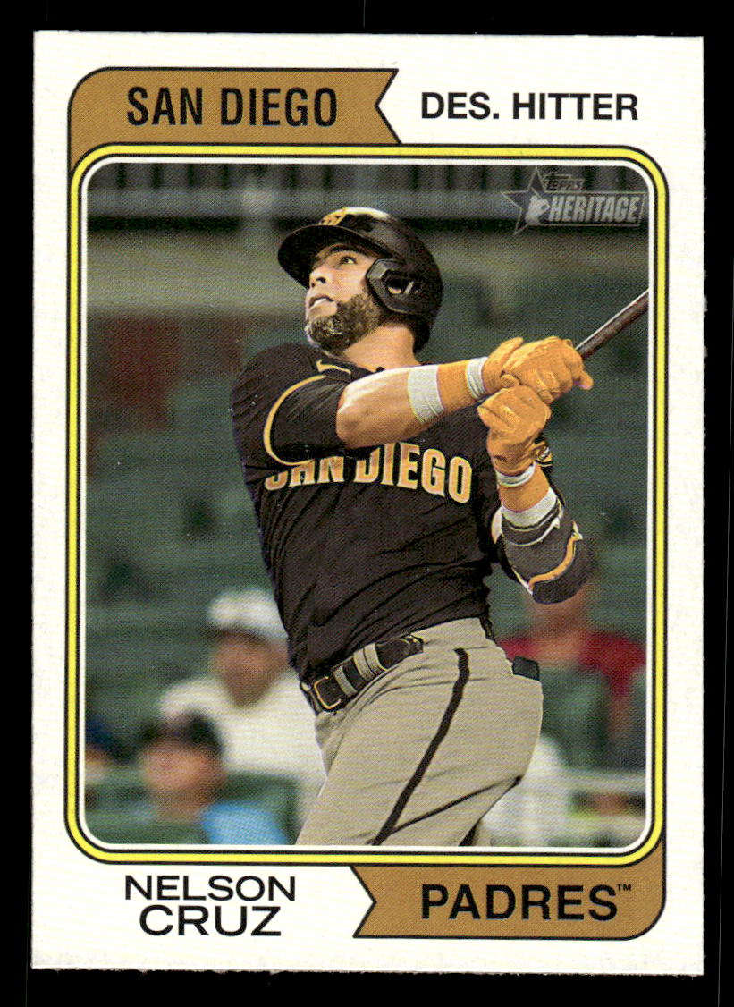 2023 Topps Heritage Baseball Nelson Cruz # 76 Base San Diego Padres -  Collectible Craze America