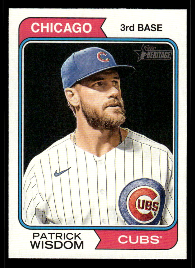 2023 Topps Heritage Baseball Patrick Wisdom # 228 Base Chicago Cubs -  Collectible Craze America