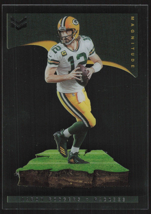 Aaron Rodgers 2021 Panini Chronicles Magnitude # MAG-20 Green Bay Packers - Collectible Craze America
